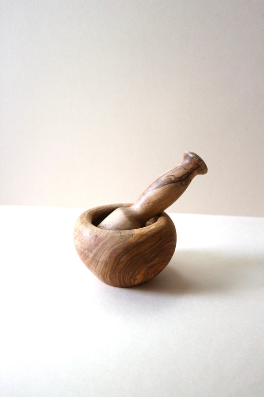 手入れして長く使えるオリーブウッドシリーズ | すり鉢