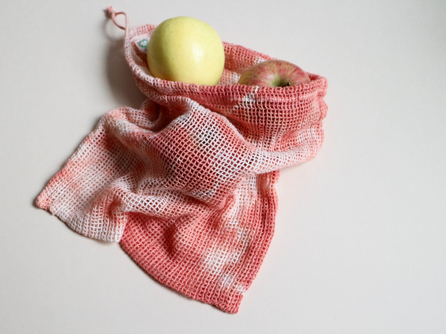 野菜が長持ちするメッシュバッグ - 草木染め限定カラー