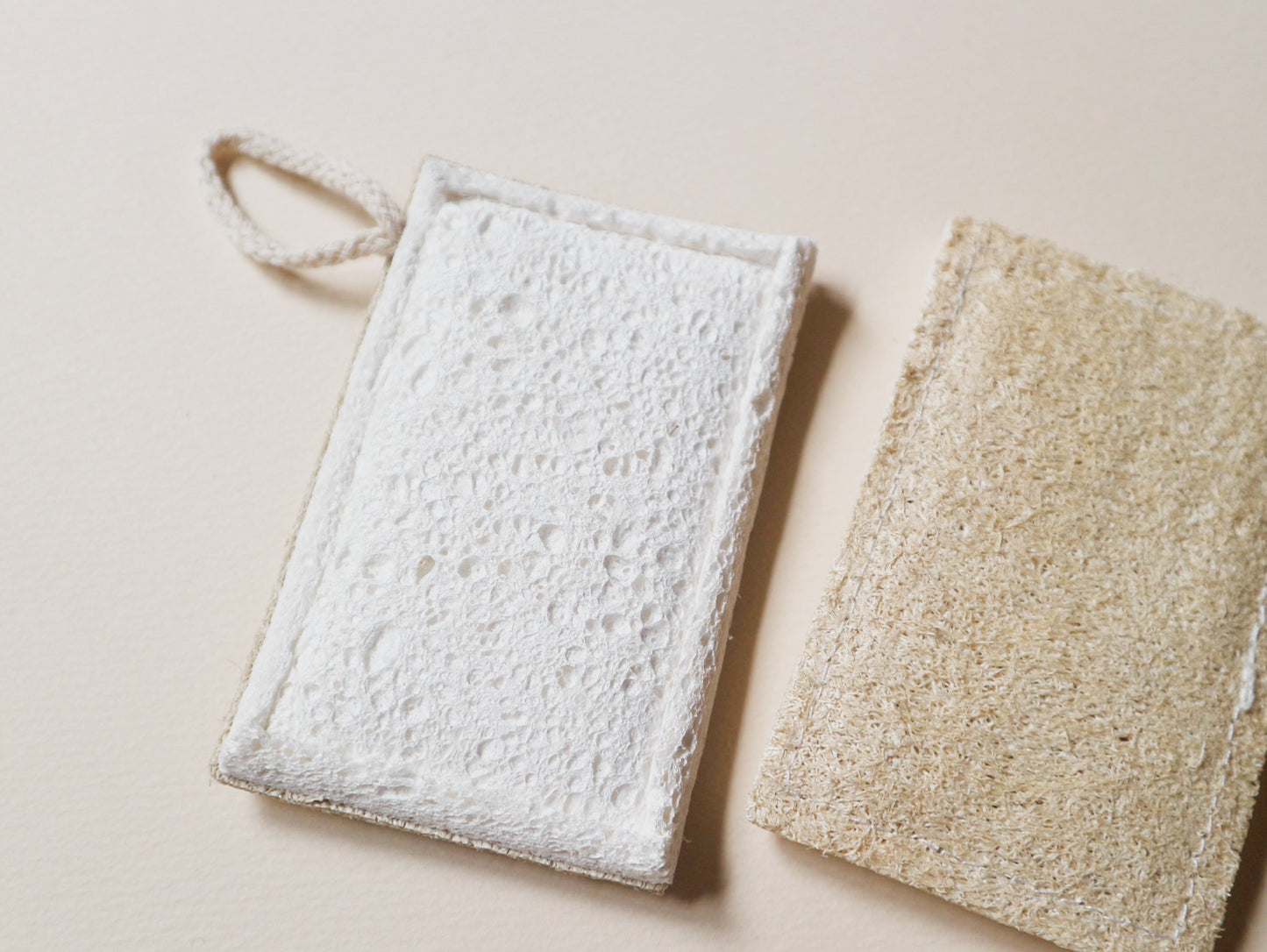 土に還るエコスポンジ  |  薄め紐付き(ラベルレス)