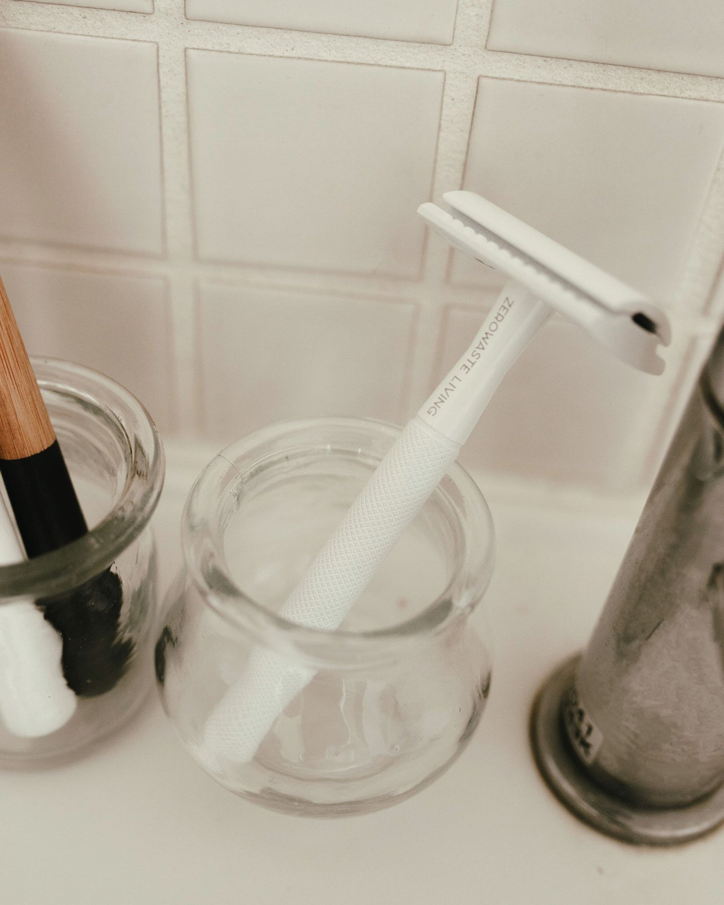 リユーサブル 両刃ステンレスカミソリ (替え刃5枚入り)