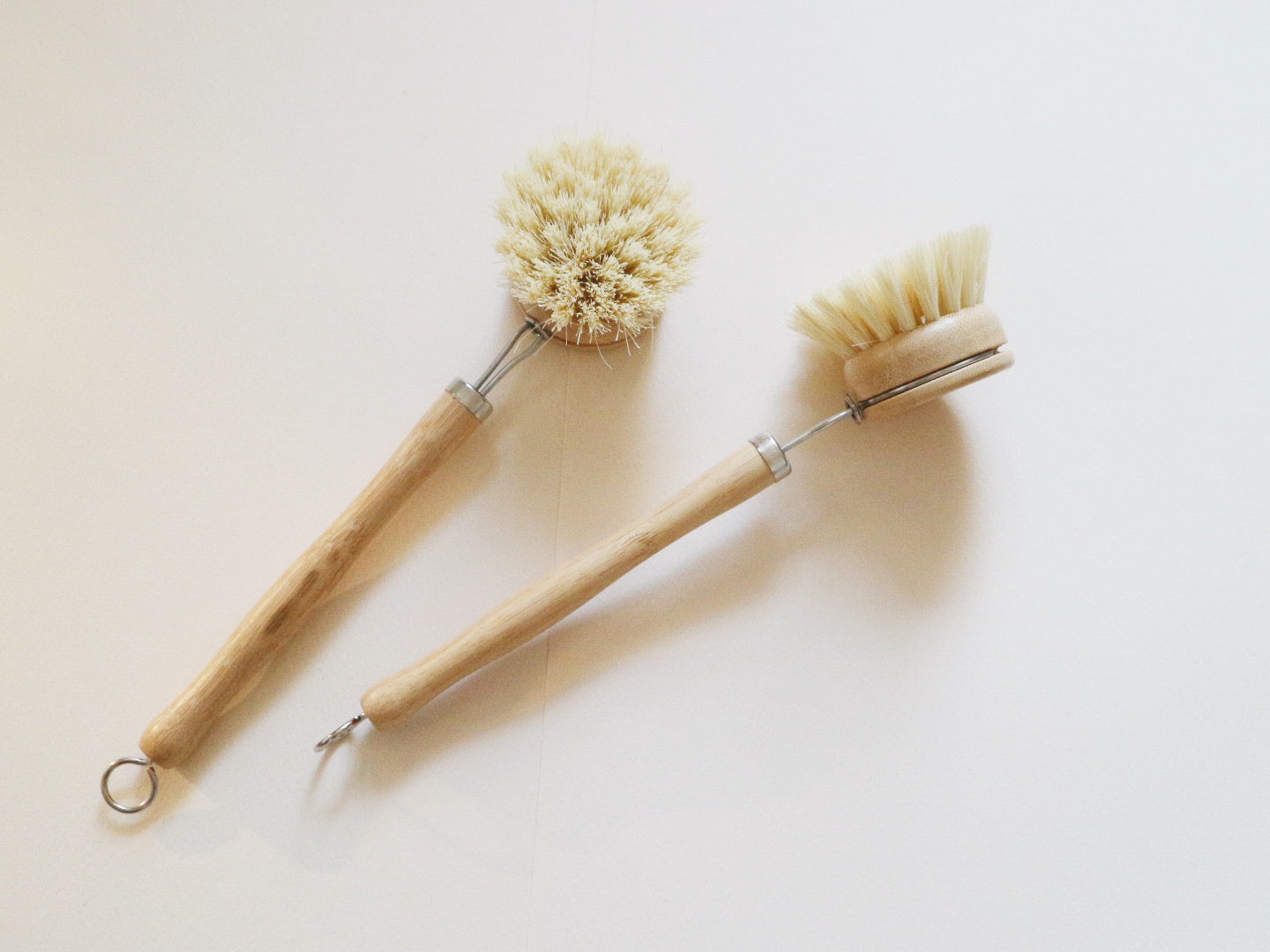 ザイザル麻の食器洗いブラシ   |  柄つき