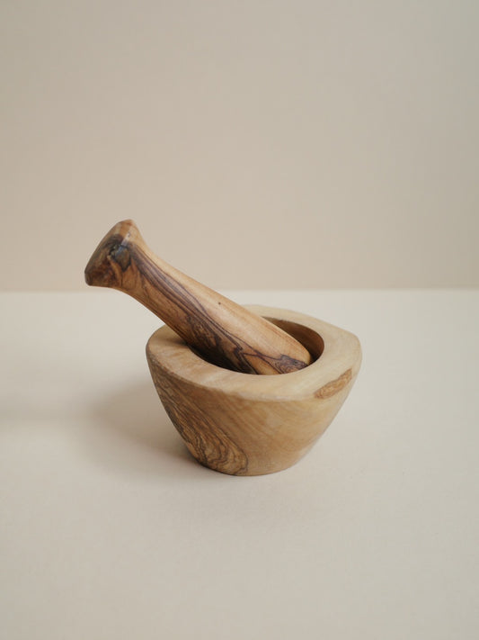 手入れして長く使えるオリーブウッドシリーズ | すり鉢(small)