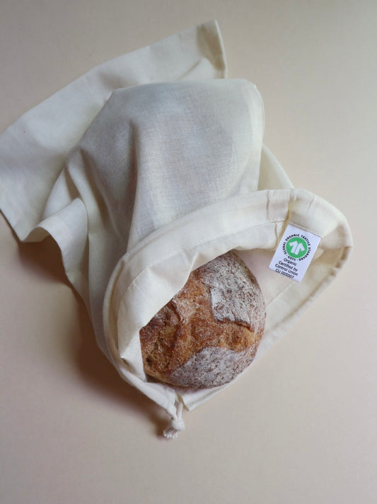 使い捨てないパン袋(ハードブレッド/食パン用) | GOTS認証 オーガニックコットン100%