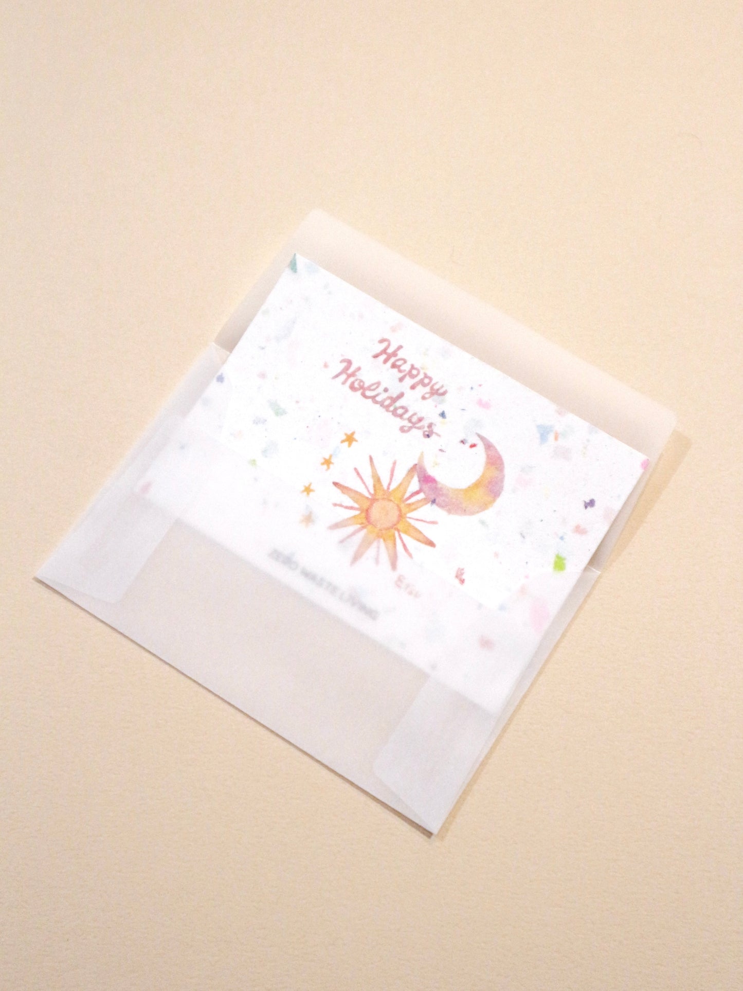 折り鶴再生紙ギフトカード  |  Holiday Collection 2022