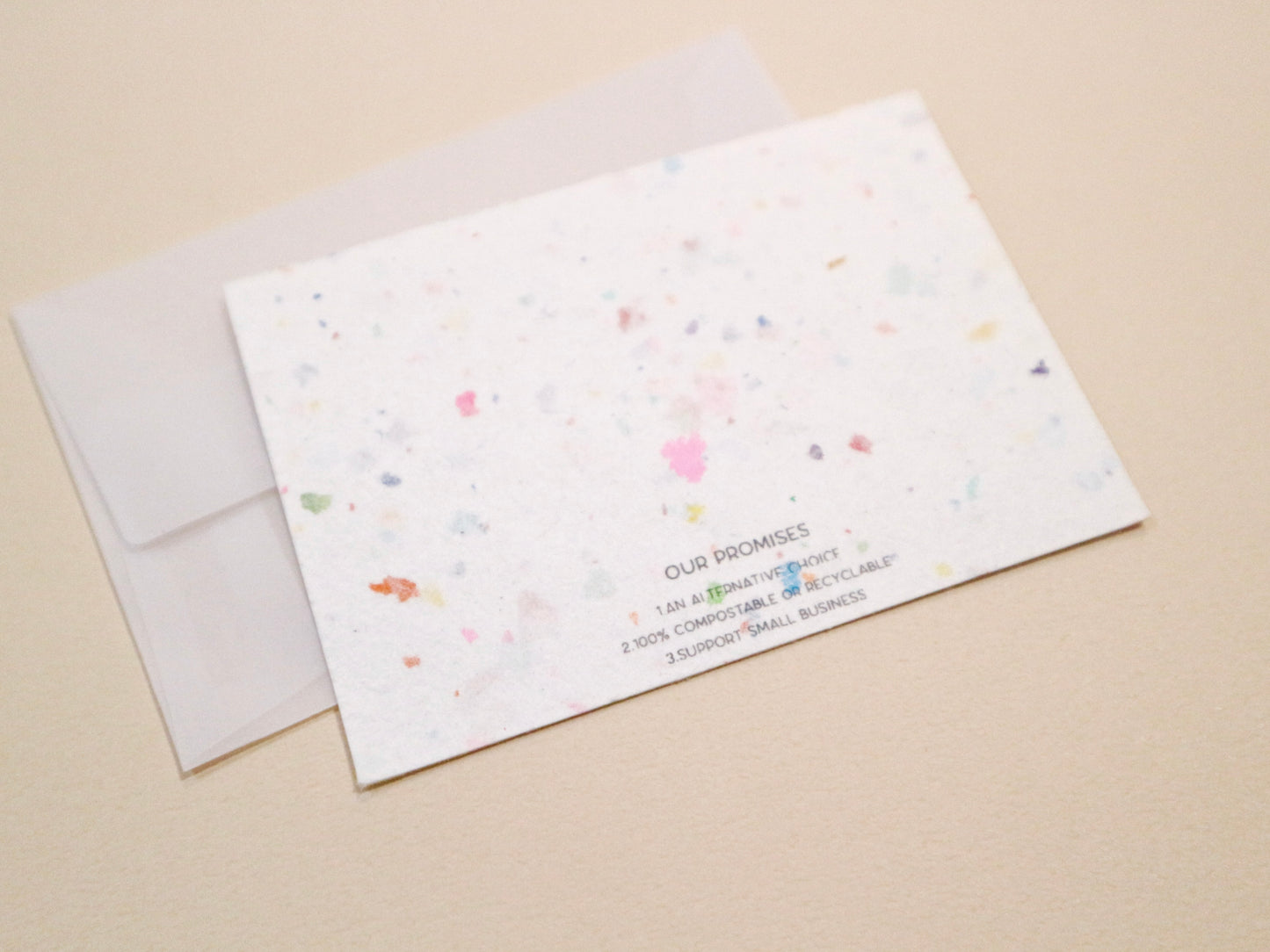 折り鶴再生紙ギフトカード  |  Holiday Collection 2022