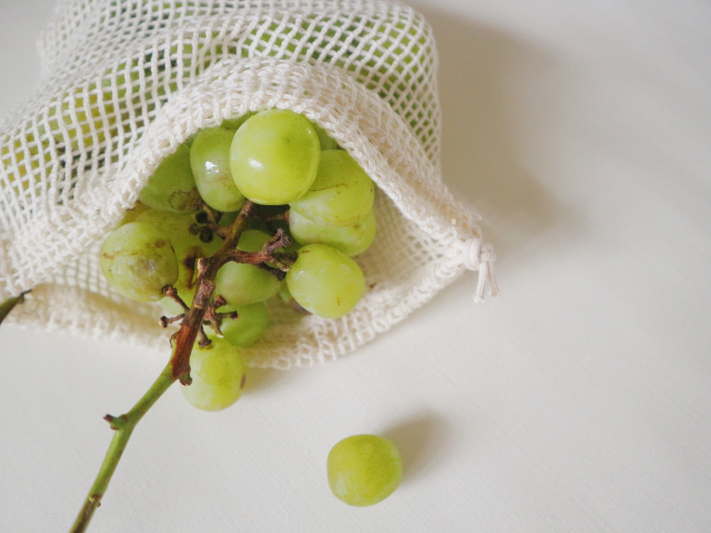 野菜が長持ちするメッシュバッグ | オーガニックコットン100%