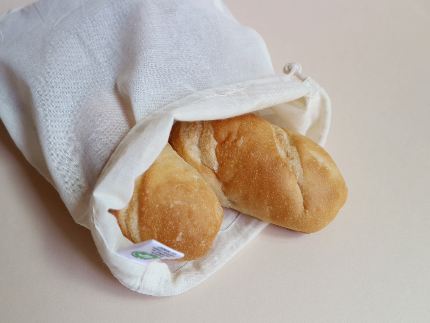 使い捨てないパン袋（ハードブレッド/食パン用） | GOTS認証 オーガニックコットン100%