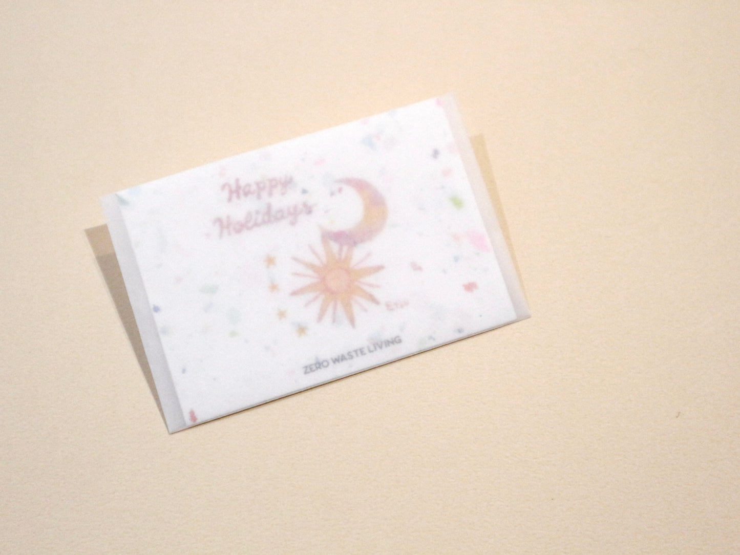 折り鶴再生紙ギフトカード  |  Holiday Collection 2022