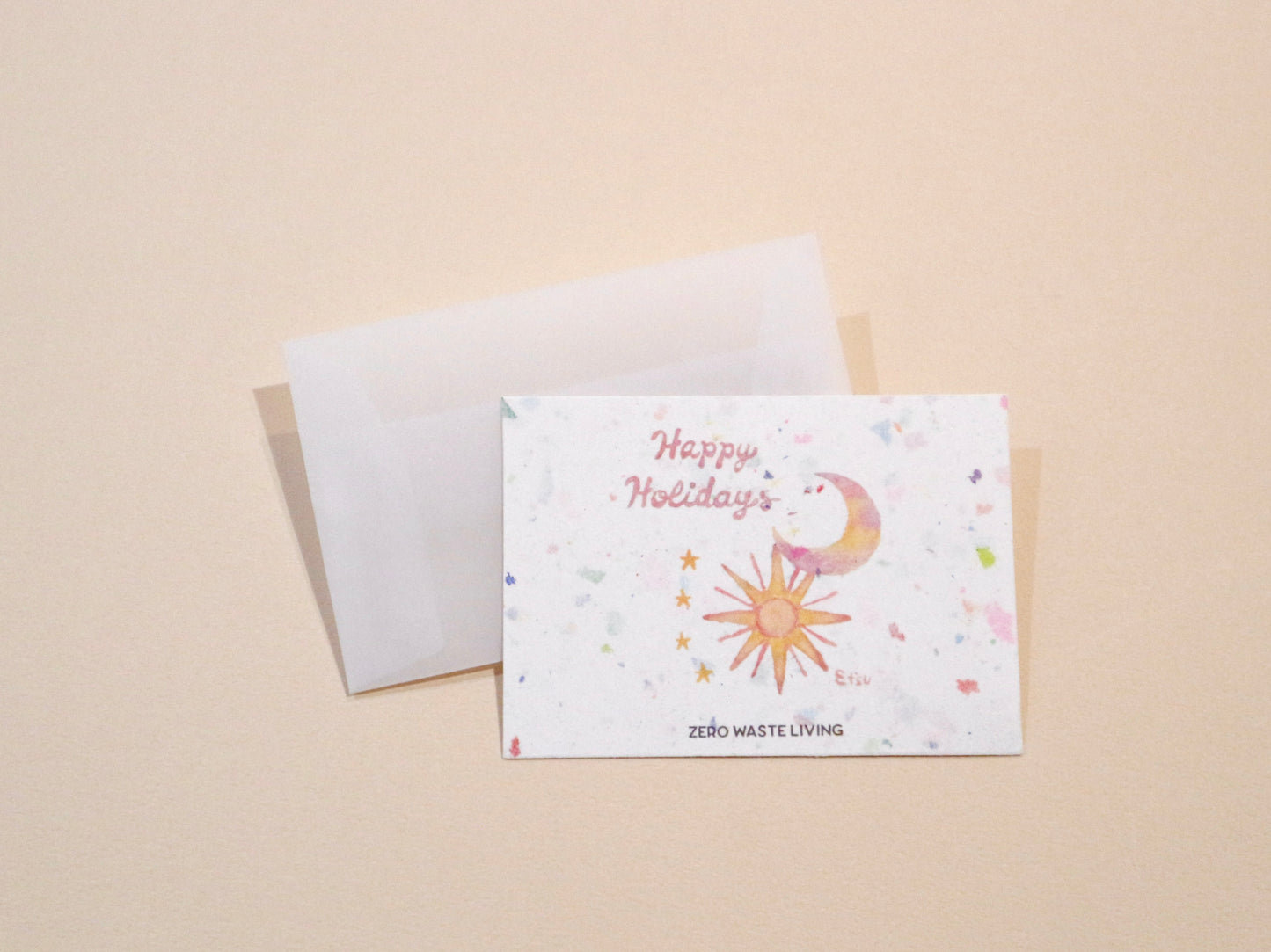 折り鶴再生紙ギフトカード  |  Holiday Collection 2022