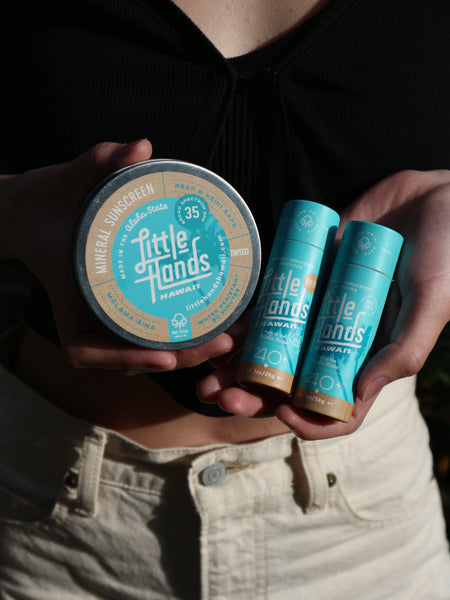 Little Hands Hawaii 日焼け止めスティッククリア2本セット Little Hands Hawaii 日焼け止めスティッククリア2本セット